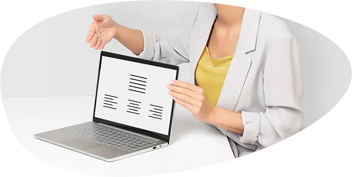 Justifier texte WordPress : ordinateur affichant des icônes d’alignement de texte