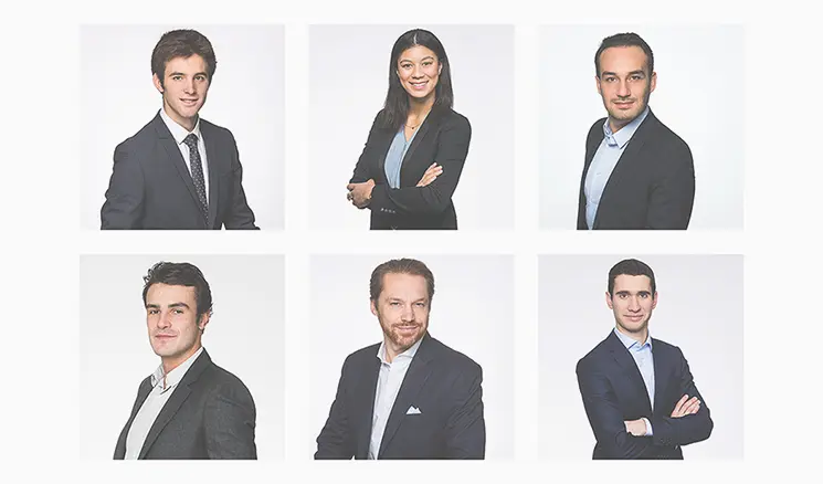 Les pages d’un site web : la photo d’équipe sur la page À propos