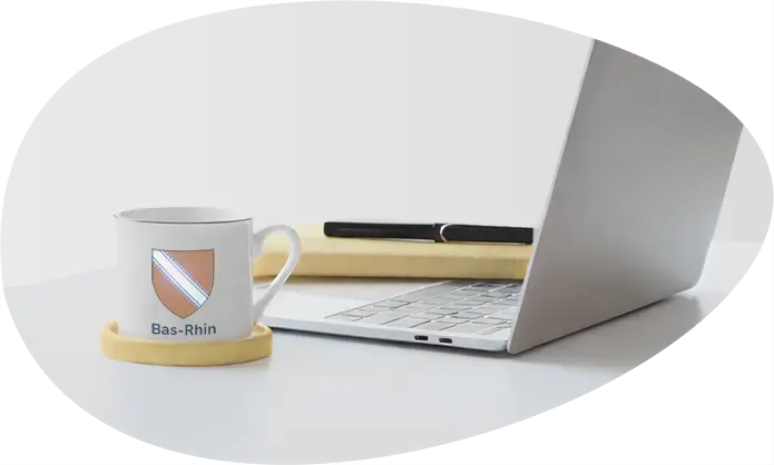 Bureau, symbole d’une agence web dans le Bas-Rhin